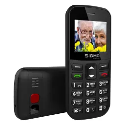 Мобільний телефон Sigma Comfort 50 EASY TYPE-C Black (4827798585214) - мініатюра 4