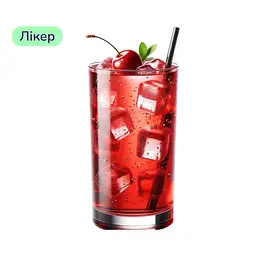 Коктейль Cherry Highball (набір інгредієнтів) х25 на основі Boomsma Herbal Liqueur - мініатюра 3