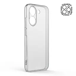 Прозрачный чехол для Xiaomi Poco X8 Pro 5G с защитой камеры, тонкий, силиконовый, бесцветный, ударопрочный, противоударный бампер с закрытой камерой, ArmorStandart (ARM90703) - мініатюра 2
