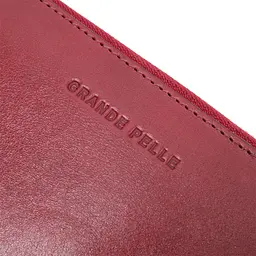 Шкіряний жіночий гаманець GRANDE PELLE 19,5х9,7х2 см acs0027011 - мініатюра 3
