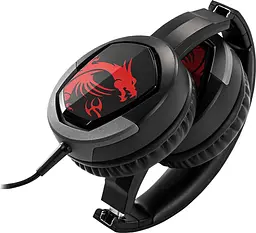 Навушники ігрові MSI Immerse GH30 Black/Red з мікрофоном - мініатюра 4