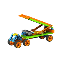 Конструктор Zephyr Blix Power Screw поліпропіленовий розвивальний з моторчиком 186 елементів 7 моделей - мініатюра 2