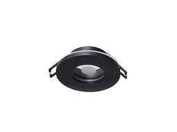 Світильник точковий Brille врізний для ванної HDL-DS 200 GU10 IP65 BK 36-502