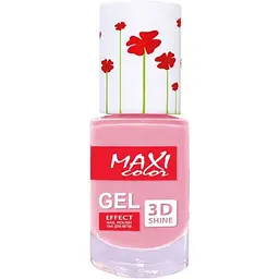 Лак для ногтей Maxi Color Gel Effect Hot Summer тон 4, 10 мл