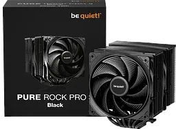 Повітряне охолодження be quiet! Pure Rock Pro 3 Black (BK042) - мініатюра 1