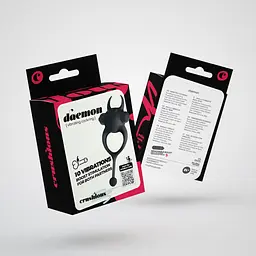 Віброкільце Crushious Daemon 12.5 см (чорний) - мініатюра 11