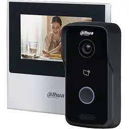 Комплект Dahua Mіні DHI-VTH2611L-WP 4.3 Wi-Fi + DHI-VTO2111D-P-S2 (DHI-VTH2611L-WP + DHI-VTO2111D-P-S2)