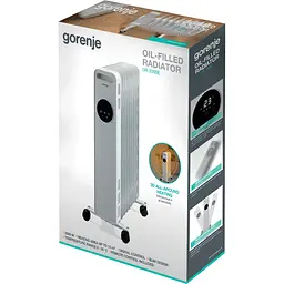 Масляний обігрівач Gorenje OR2000E - мініатюра 6