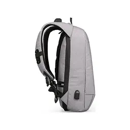 Рюкзак для ноутбука Kingsons 17" laptop backpack Light Grey (KS3149W-D17L) - мініатюра 2