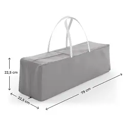 Ліжко-манеж Kinderkraft Leody Up Grey (KCLEODUPGRY0000) - мініатюра 8