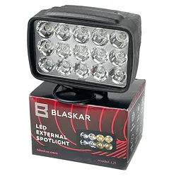 Додаткова світлодіодна LED фара 12W (1W x 12) 10-30V 120x45x50 мм Ближній 1 шт. (ORL8612) - мініатюра 4