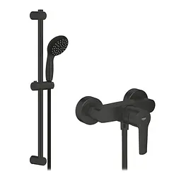 Змішувач для душу Grohe QuickFix Start Black UA30330801, Чорний матовий