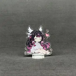 Акрилова колекційна фігурка Геншин Імпакт - Genshin Impact Chibi Коломбіна 1 10 см