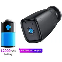 Автономна wifi камера Sdeter B-12 Чорна (100393) - мініатюра 3