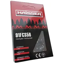 Ланцюг HAISSER 91FCS56 (56 ланки, паз 1,3мм (0,50''), крок 3/8'') - мініатюра 4