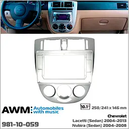 Перехідна рамка Chevrolet Lacetti, Nubira AWM 981-10-059 - мініатюра 5