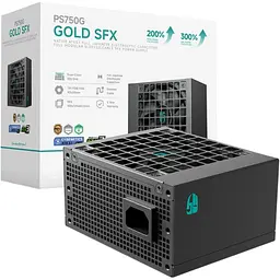 Блок живлення DeepCool GamerStorm PS750G 750W (R-PS750G-FE0B-JGEU) - мініатюра 2