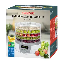 Сушка для овочів та фруктів ARDESTO FDB-5321T - мініатюра 6