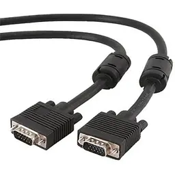 Кабель мультимедійний VGA M to VGA M 1.8m black REAL-EL (EL123500043)