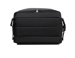 Рюкзак-сумка трансформер Digital Dumantu 2101 для ноутбука 15,6" протиударний Чорний (IBN042B) - мініатюра 5