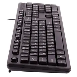 Клавіатура A4Tech KK-3 USB Black (KK-3 USB (Black)) - мініатюра 3