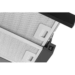 Витяжка телескопічна Ventolux Garda 60 BK (1100) LED - мініатюра 4