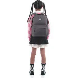 Рюкзак GoPack Education Teens 147 сірий (GO25-147M-7) - мініатюра 12