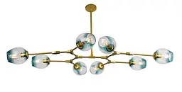 Люстра молекула Levistella 752L7731-8 GD+BL