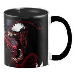 Кружка GeekLand Веном Venom Марвел злісні вороги чорна - мініатюра 2