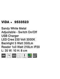 Світильник Nova Luce VIDA 9533523 - мініатюра 8