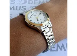 Красиві жіночі кварцові годинники наручні оригінальні Японія Casio Collection LTP-1263PG-7BEF - мініатюра 2