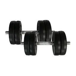 Гантелі Newt 2 шт. по 11,5 кг Чорний (ML-144-K-4)