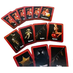 Настільна гра Fun Games Shop Мафія пластикова (укр.) (58263) - мініатюра 3