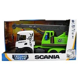 Автомодель серії "Mid Truck" – АВТОКРАН SCANIA (світло, звук) TechnoDrive 3006KS