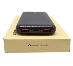 Повербанк Powerbank Aukey PBN73S 10000mAh Output USB Type-C Black - мініатюра 3