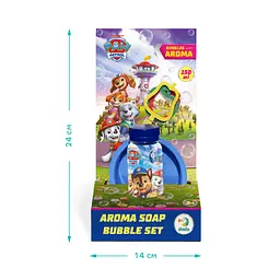 Ароматичні мильні бульбашки Paw Patrol Друзі DoDo 200733 об'єм 150 мл, 3 палички - мініатюра 2