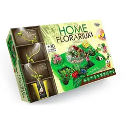 Безпечний освітній набір для вирощування рослин "HOME FLORARIUM"укр. (2000901811314)
