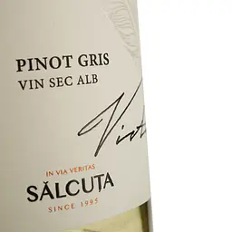 Вино Salcuta Epizod Pinot Gris, біле, сухе, 0,75 л - мініатюра 3