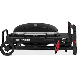 Гриль газовий Weber Traveler Compact Portable чорний (1500527) - мініатюра 4