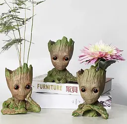 Набір горщиків для квітів та канцелярії Грут Groot G1 G2 G3 - мініатюра 5