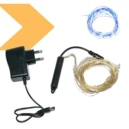 Гірлянда Кінський хвіст 3 м, 510 LED, Синій XPRO (234560671_460) - мініатюра 7