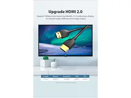 Кабель Vention HDMI to HDMI 1m Black (AAIBF) - мініатюра 7