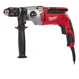 Дриль з ударом двошвидкісний MILWAUKEE, PD2E 24 R, 1020Вт (60Нм) (бічна рукоять, HD кейс) - мініатюра 2