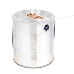 Зволожувач повітря Hoco HX31 Dual spray humidifier with digital display White - мініатюра 2