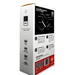 FM модулятор трансмітер блютуз LDNIO 704Q Bluetooth чорний - мініатюра 4
