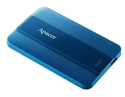 Зовнішній жорсткий диск Apacer USB 3.2 Gen.1 AC237 2ТБ синій AP2TBAC237U-1 - мініатюра 3