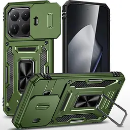 Ударостійкий чохол Camshield Army Ring для Xiaomi 15T Pro Оливковий / Army Green