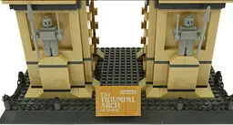 Конструктор Архітектура Wange 3D Тріумфальна арка Париж Arc de Triomphe Paris 5223 для дітей та дорослих 1391 деталь - мініатюра 7