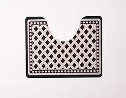 Набір килимків для ванної та туалету Black&White 50*80 / 40*50 см Yiwu HP-42-175 - мініатюра 3