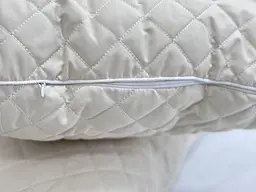 Подушка Ecotton 40х60 см антиалергенна на змійці бежева з наповнювачем холофайбер (19906) - мініатюра 2